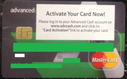 Mastercard pentru retragerea banilor de pe Internet