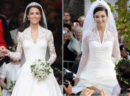 Kate Middleton a copiat stilul rochiei de mireasă, foto 1