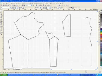 Proiectarea și modelarea modelelor în corel draw (pentru croitori avansați!)