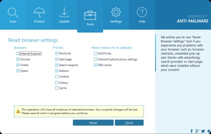 Extinderea Sfat Adware sfaturi de eliminare