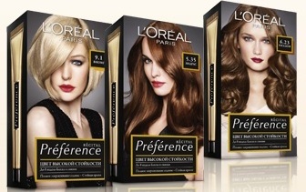 Colorarea părului Loreal