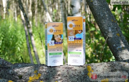 Crema de protecție solară belita-viteks pentru zonele sensibile ale pielii spf 50 - 