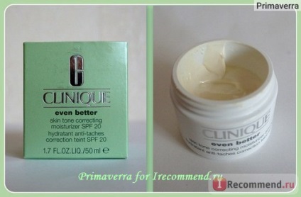 Crema pentru fata clinique chiar mai bine pielea corectarea moisturizer spf 20 - 