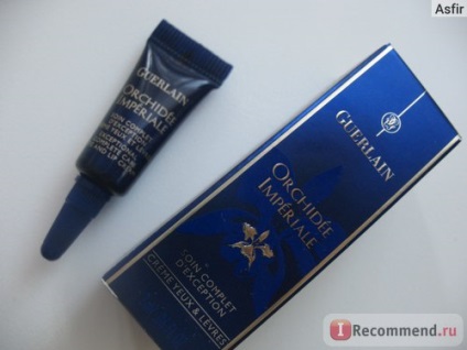 Cremă pentru pleoape și buze guerlain orchidee imperiale o cremă excepțională completă pentru ochi și buze -