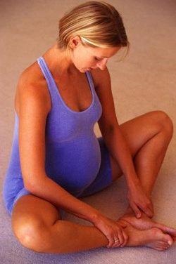 Întoarce picioarele în timpul sarcinii - viața mea