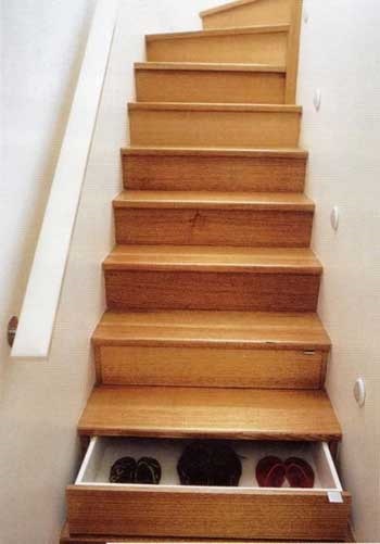 Lépcsők részeként a belső