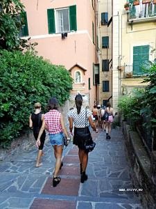 Traseele din Liguria ... mătușa, cumpăra un pașaport