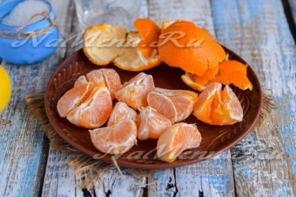 Tangerine limonádé receptje