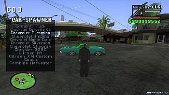 Lumini intermitente pentru mașini de oraș pentru gta san andreas