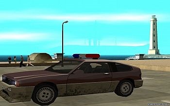 Аварийните светлини за градски коли за GTA San Andreas