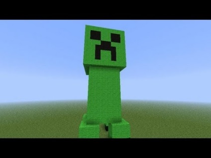 Minecraft hogyan kell egy szobor egy kúszónövény