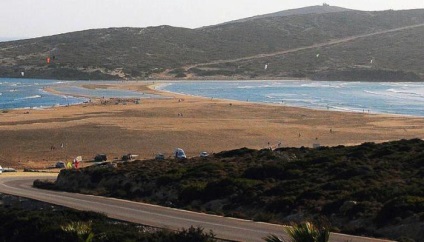 Cape prasonisi, Rhodes, Grecia