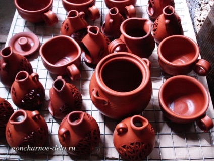 Mărfuri ceramice, lecții de ceramică