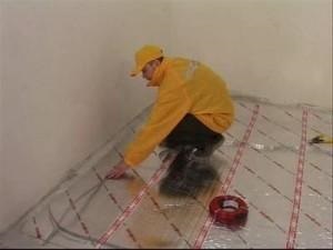 Instalarea unei podele calde în Perm