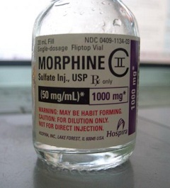 A morfin - oktatás, pályázat, akció, a népi gyógyászat