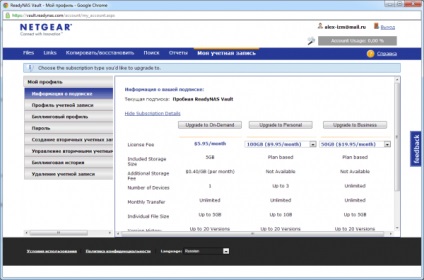 Netgear readynas rn10200 acasă