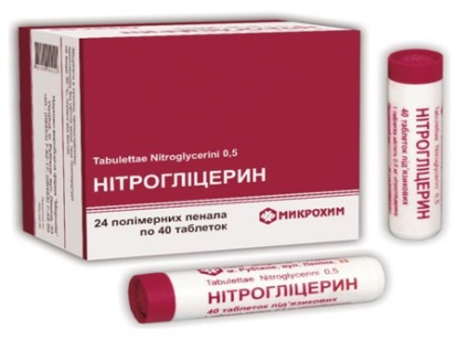Nitrátok (nitroglicerin), EUROLAB, gyógyszertan