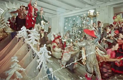 Новогодишно парти в стила на Съветския карнавал нощ, сценария как да се направи