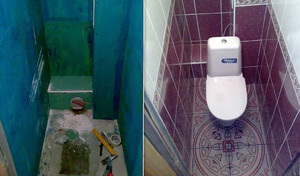 Caracteristici de decor de toaletă în materialele de apartament pentru decorarea toaletă, sfaturi, fotografii