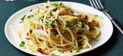 Carbonara pastă - o rețetă clasică