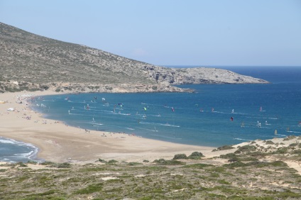 Plaja Prasonisi (prasonisi) - Grecia - insula Rhodos - basme despre fotografii de la sergei Petrov