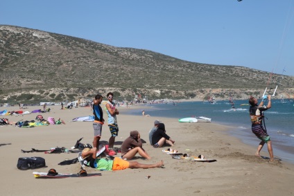 Plaja Prasonisi (prasonisi) - Grecia - insula Rhodos - basme despre fotografii de la sergei Petrov