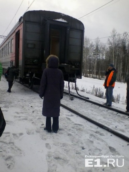 Detalii privind calea ferată pentru a scoate trenurile electrice care merg în Ekaterinburg, se puteau ei înșiși