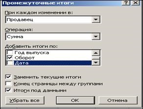 Підведення проміжних підсумків - студопедія