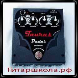 Polifonice octaver-pedal taurus dexter, chitara