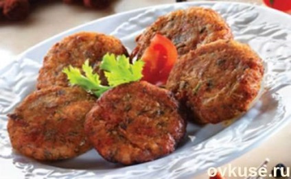 Paradicsom hamburgerek (görög tomatokeftedes) - egyszerű receptek