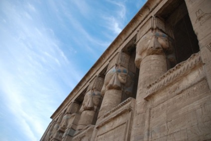Az út a templomba denderai Luxor