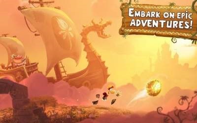 Rayman aventuri hacking o mulțime de monede pentru Android