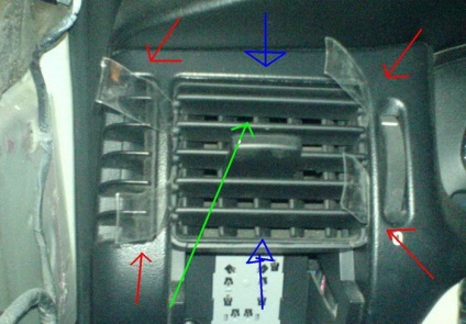 Demontarea panoului frontal la Opel Vetra B, raport foto • schimb de experiență, întâlniri, manuale de reparații