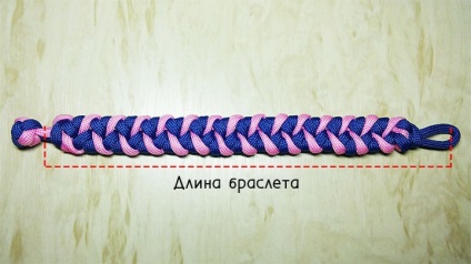 Dimensiunea brățării Paracord