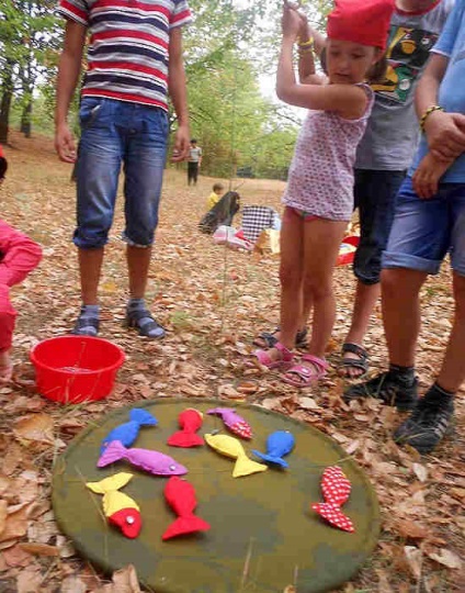 Dezvoltarea jocurilor pentru copii - pescuit - cu mâinile lor, rețete delicioase