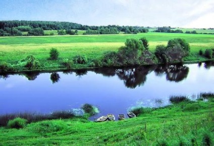 Râul Nerl Volga descriere, obiective turistice