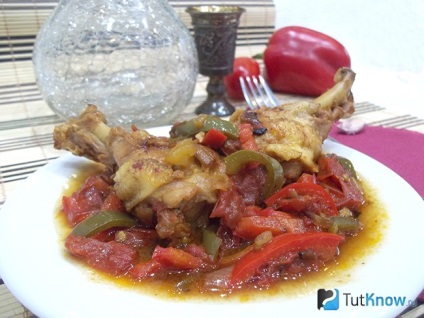 Recept csirke torero