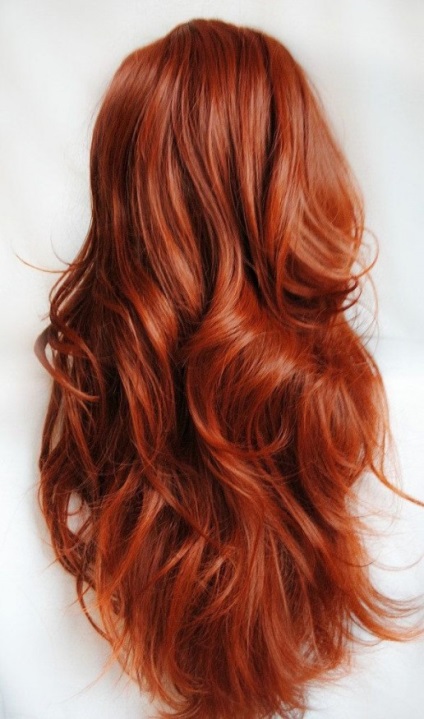 Rusty haj árnyalatokat és színeket, stílus friss