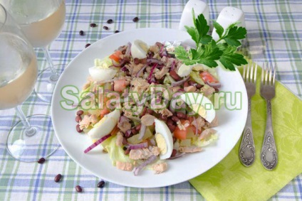 Salata de pește roșu - decora orice tabel de vacanță cu rețetă foto și video