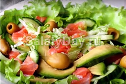 Salata de pește roșu - decora orice tabel de vacanță cu rețetă foto și video