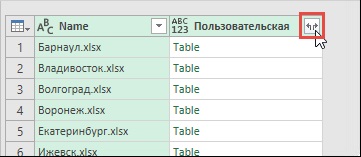 Construiți tabele din diferite fișiere Excel cu interogare de putere