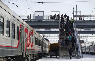 Eșecul în circulația trenurilor electrice a avut loc din cauza vremii nefavorabile din direcția Kazan Moscova - Moscova