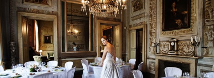 Сервиране сватбена маса - сватба в Италия без посредници сватби в Италия