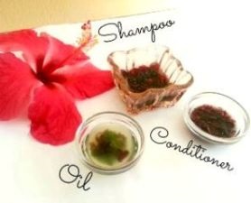 Șampon cu hibiscus și henna diris