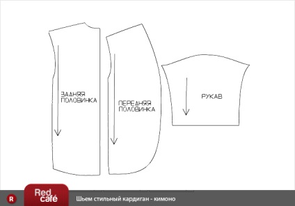 Coasem un cardigan elegant - kimono, simplu m pentru inspirație