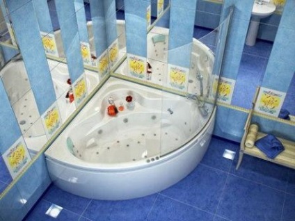 Cortina pentru baie de colț ajută la selectarea și instalarea