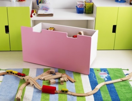 Ikea sistem de depozitare pentru jucarii pentru copii, containere