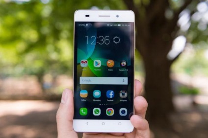 Smartphone Huawei Honor 4 véleménye, leírások, áttekintése, jellemzői
