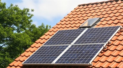 Panouri solare pentru casa și oferind dispozitivul, soiurile, caracteristicile alese, casa de vis