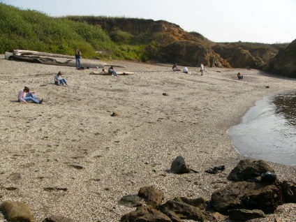 Plaja de sticlă (plaja din sticlă) Fort Bragg, California, SUA - portal turistic - lumea este frumoasă!